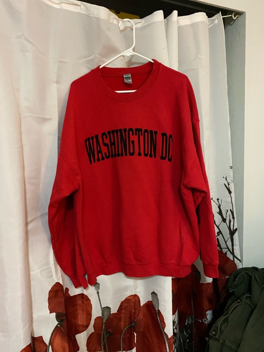 Gildan Red Heavy Blend Crew Sweater 2XL